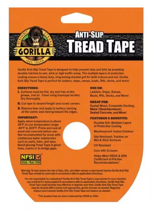 GORILLA TREAD TAPE 10FT